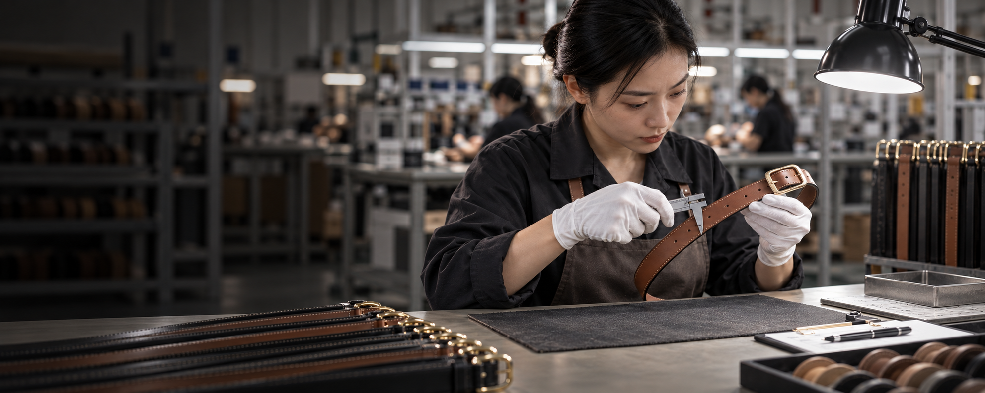 Packing & Shipping stage in custom belt production